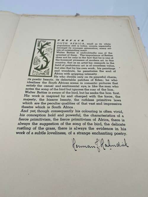 RARE WALTER BATTIS SiGNED PORTFOLIO COVER ORIGINAL SIGNATURE!!!!