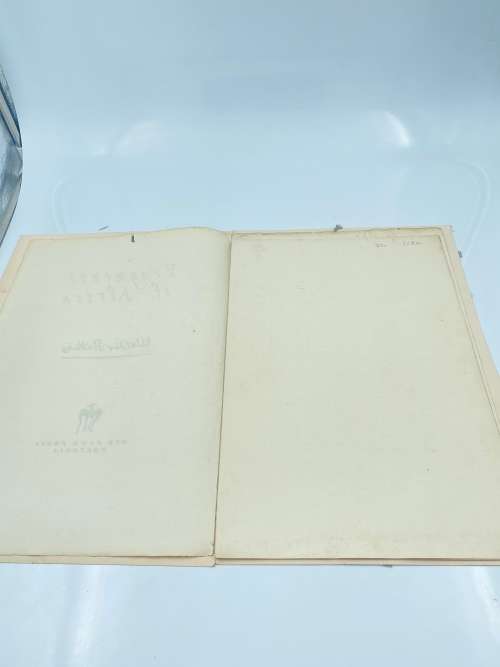 RARE WALTER BATTIS SiGNED PORTFOLIO COVER ORIGINAL SIGNATURE!!!!