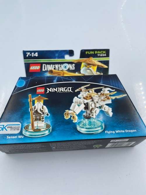 LEGO DIMENSIONS FLYING WHITE DRAGON NINJAGO 71234!!!