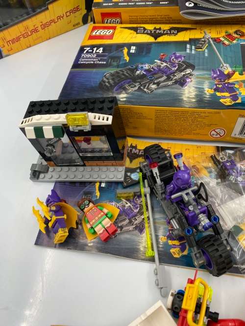 LEGO BATMAN COLLECTION BID FOR ALL BOXES ARE OPENED SOME HAS BEEN BUILT  !!!!