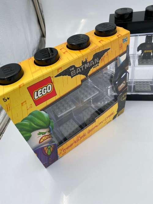 LARGE LEGO DISPLAY CASE WITH COLLECTION OF FIGURES BID FOR ALL !!!!