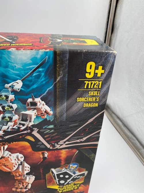 LARGE LEGO SKULL SORCERER DRAGON BOXES SET 71721!!!!