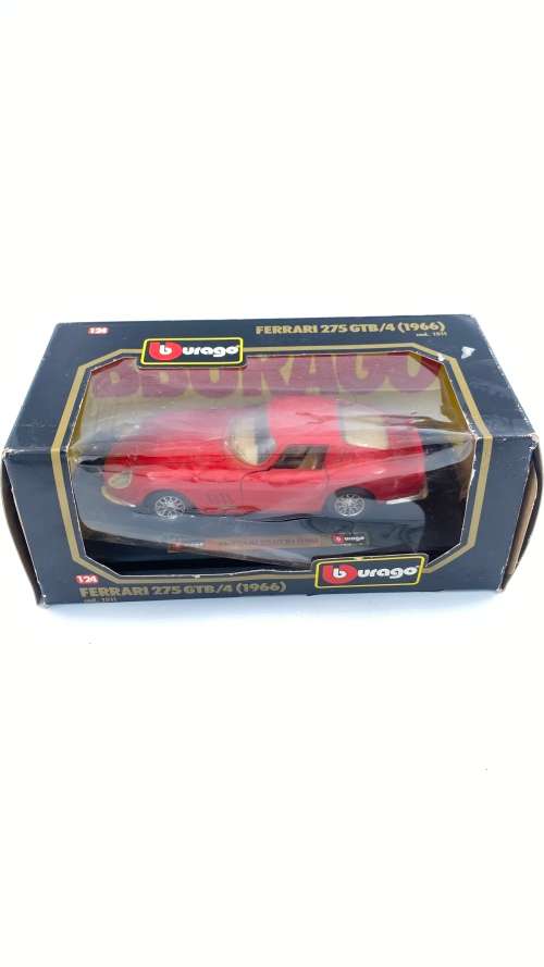 FERRARI 275 GTB/4 1966 BURAGO SCSLE 1:24 !!!!