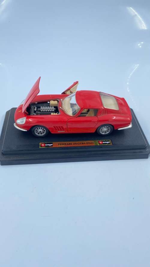 FERRARI 275 GTB/4 1966 BURAGO SCSLE 1:24 !!!!