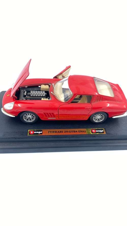 FERRARI 275 GTB/4 1966 BURAGO SCSLE 1:24 !!!!