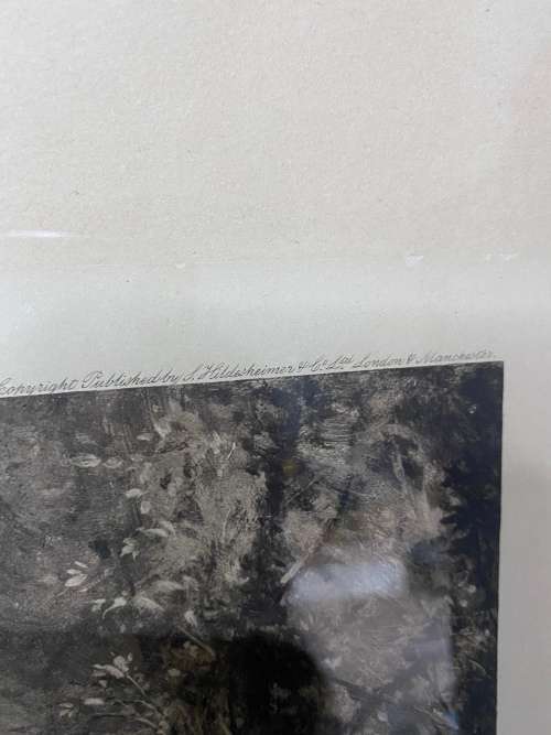 ANTIQUE PRINTED IN ENGLAND ONE FOR BABY LONDON SIZE 45VM X 68CM !!!!