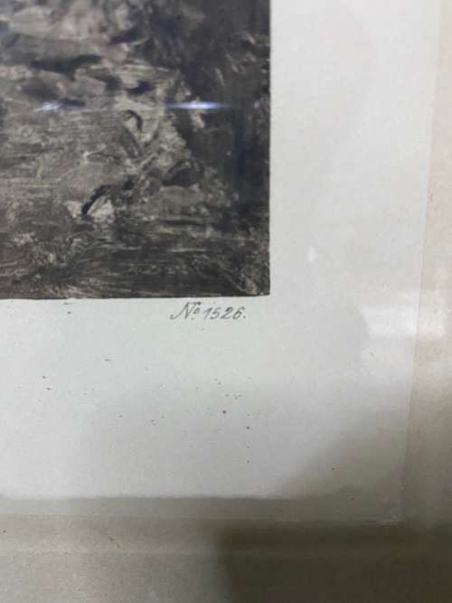 ANTIQUE PRINTED IN ENGLAND ONE FOR BABY LONDON SIZE 45VM X 68CM !!!!