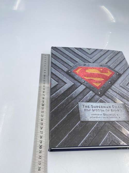 THE SUPERMAN FILES LARGE BOOK !!!!