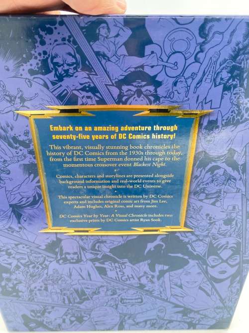 LARGE DC COMICS YEAR BY YEAR  A VISUAL CHRONICLE!!!!!