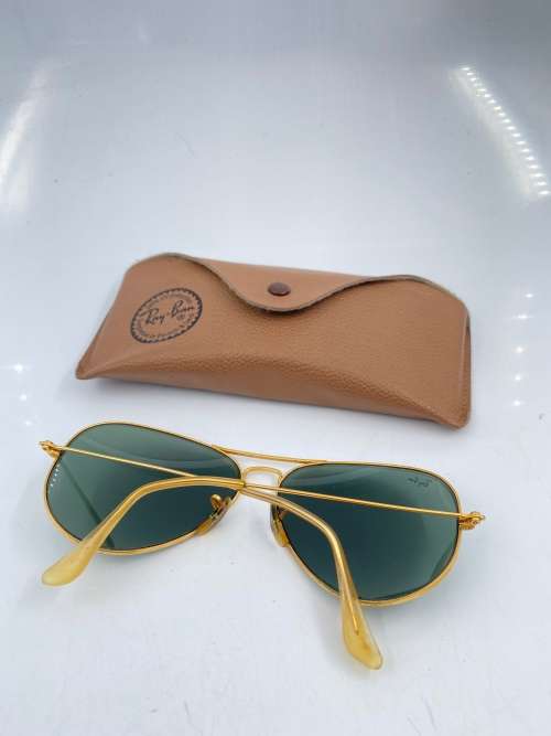 RARE ORIGINAL 1990s BandL RAYBANDS AVIATOR WITH CASE !!!!