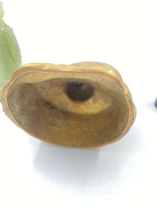 BRASS BUDAH WITH 2 FIGURES BID FOR ALL !!!!