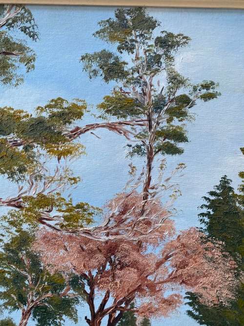 STUNNING OIL ON BOARD SIGNED BY ARTIST SIZE 70CM X 60CM !!!!!