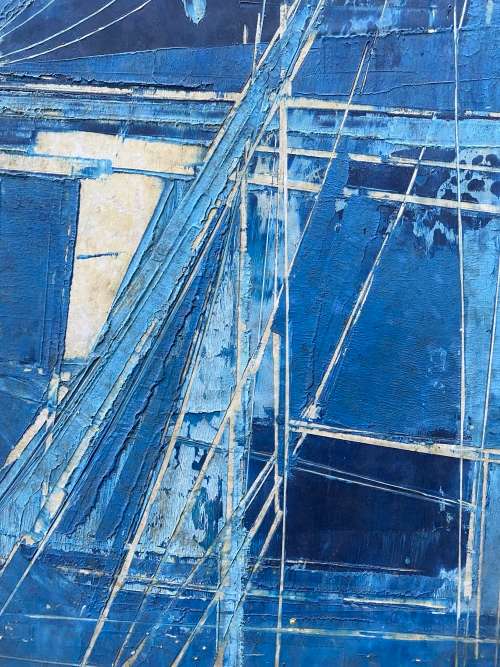 BEAUTIFUL ORIGINAL OIL ON BOARD PAINTING SIGNED BY ARTIST SIZE 69 X 78CM !!!!