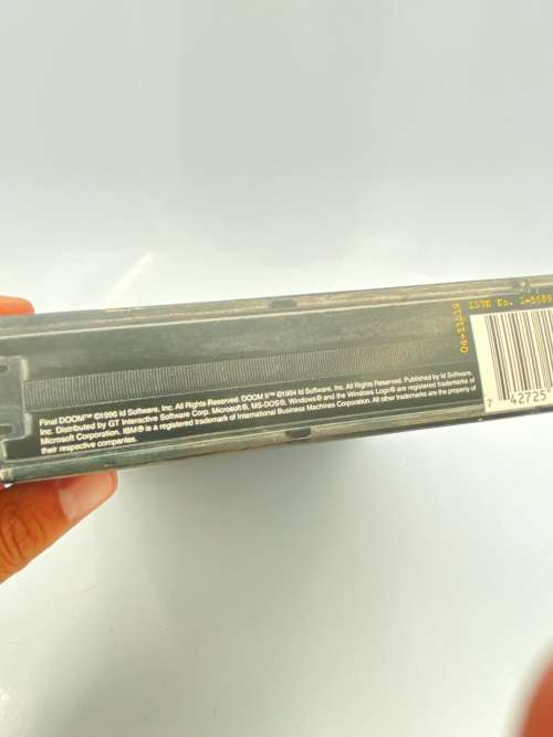 RARE BIG BOX 1996 FINAL DOOM PC GAME !!!!!