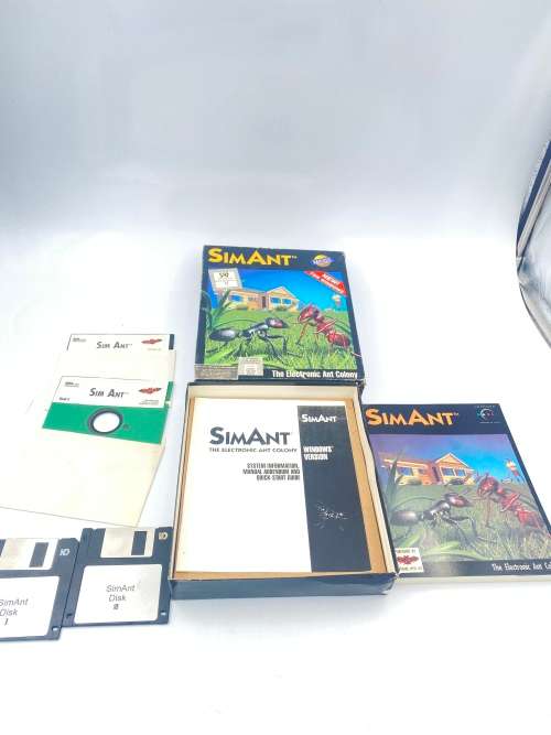 SIMANT COMPLETE IN BOX FLOPPY DISK !!!!