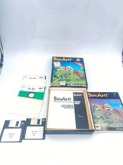 SIMANT COMPLETE IN BOX FLOPPY DISK !!!!