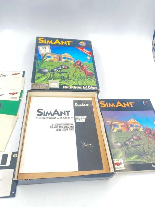 SIMANT COMPLETE IN BOX FLOPPY DISK !!!!