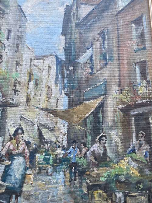 Beautiful VINTAGE OIL ON BOARD PAINTING SIZE 50CM X 40CM !!!