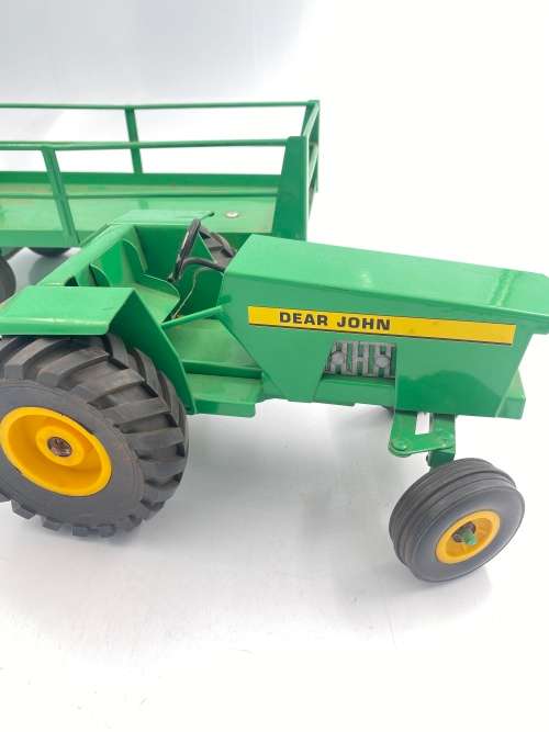 MASSIVE JOHN DEER TRACTOR AND TRAILER BID FOR BOTH IN GREAT CONDITION!!!!