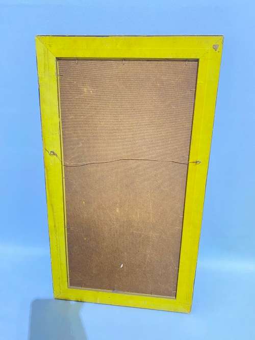 OIL ON BOARD PAINTING SIGNED CHAZAR SIZE 69CM X 38CM !!!