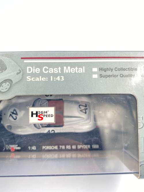 PORSCHE 718 RS 60 SPYDER 1959!!!!