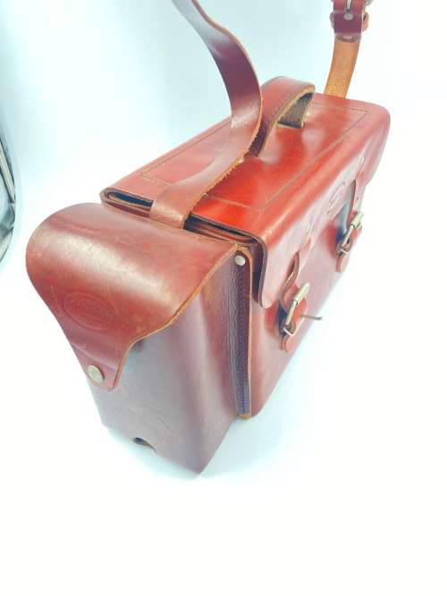 GENUINE LEATHER LARGE BAG 42CM !!