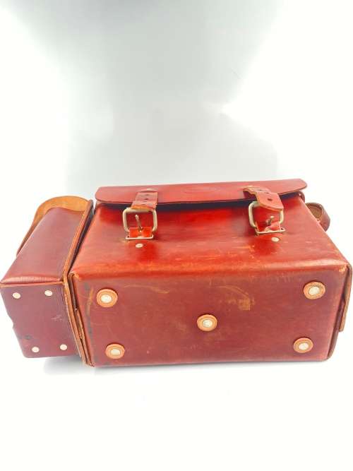 GENUINE LEATHER LARGE BAG 42CM !!