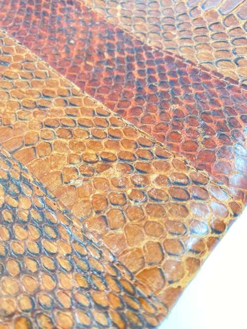 GENUINE VINTAGE SNAKE SKIN HAND BAG !!!!
