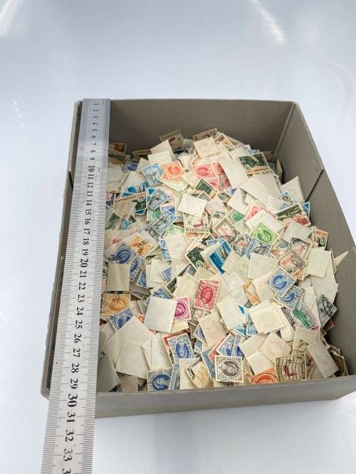 MASSIVE COLLECTION OF THOUSANDS OF STAMPS!!!!!
