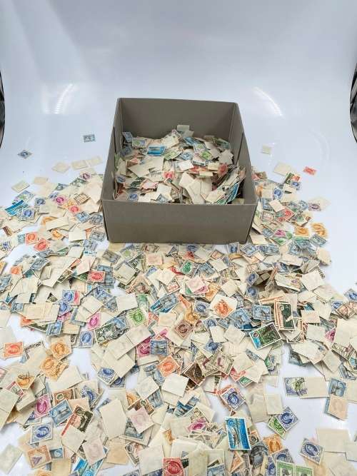 MASSIVE COLLECTION OF THOUSANDS OF STAMPS!!!!!