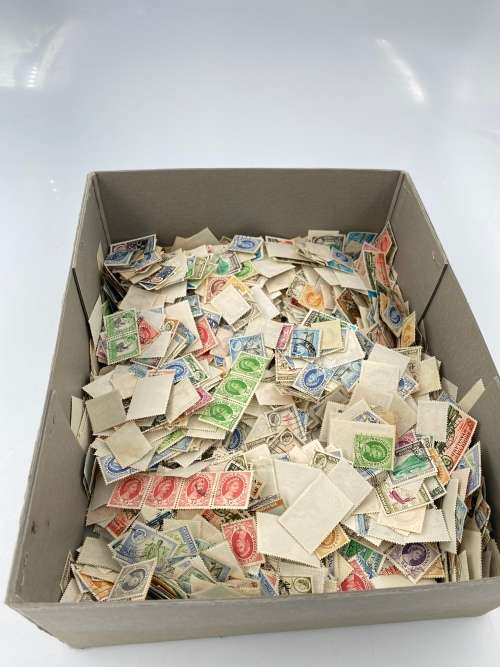 MASSIVE COLLECTION OF THOUSANDS OF STAMPS!!!!!