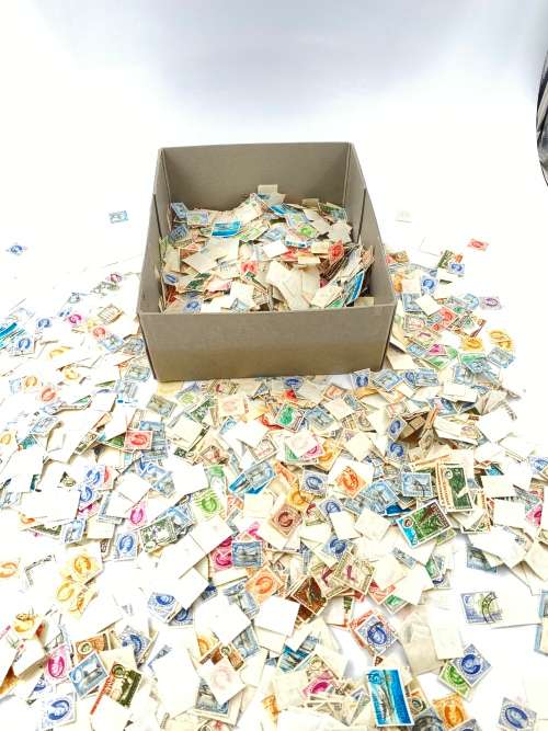 MASSIVE COLLECTION OF THOUSANDS OF STAMPS!!!!!