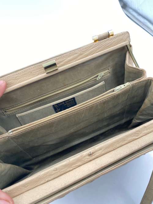 CAPE COBRA GENUINE LEATHER OSTRAGE LEATHER BAG !!!!