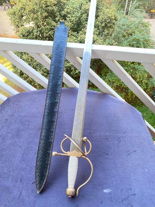 LARGE 100CM TALL TOLEDO SWORD FOR DISPLAY!!!!