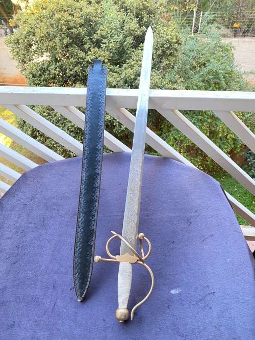 LARGE 100CM TALL TOLEDO SWORD FOR DISPLAY!!!!