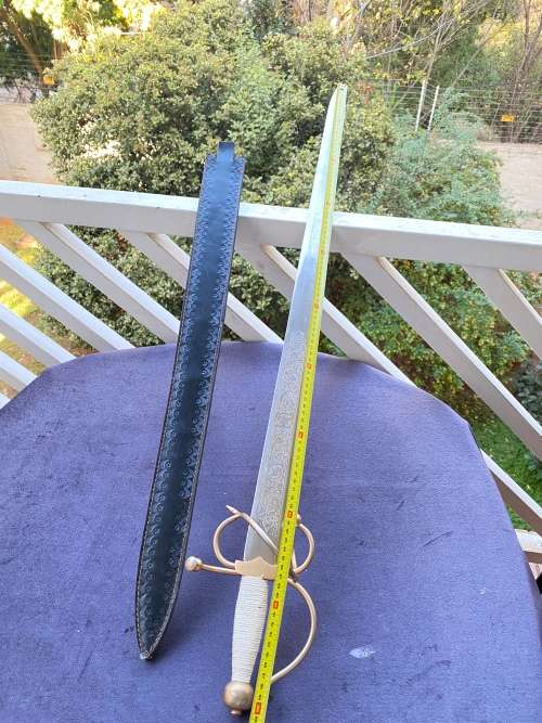 LARGE 100CM TALL TOLEDO SWORD FOR DISPLAY!!!!