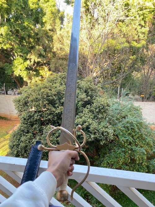 LARGE 100CM TALL TOLEDO SWORD FOR DISPLAY!!!!