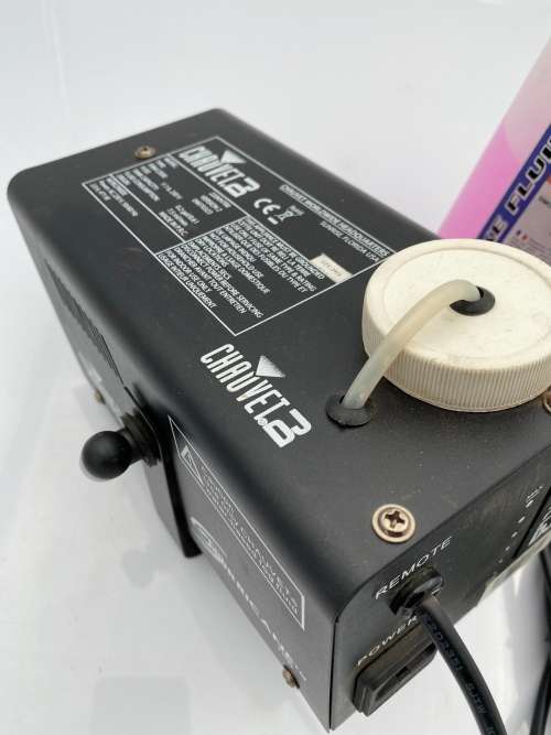 CHAVET DJ FOG MACHINE WORKING!!!!