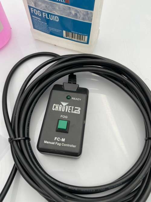 CHAVET DJ FOG MACHINE WORKING!!!!