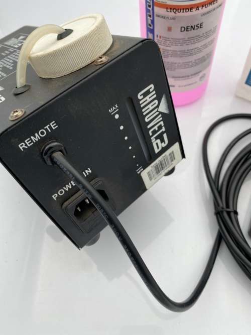 CHAVET DJ FOG MACHINE WORKING!!!!