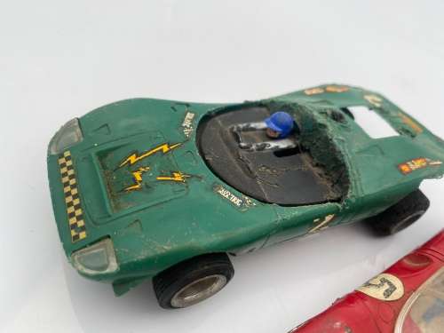VINTAGE SCALEXTRIC CARS FOR PARTS AS SEEN ON PICTURES!!!!