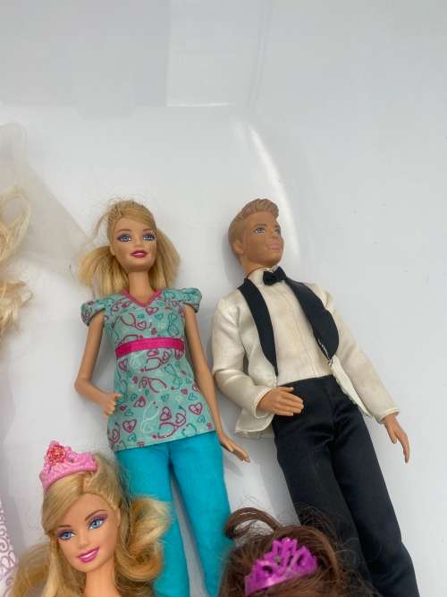 COLLECTION PF BARBIE DOLLS BID FOR ALL !!!!