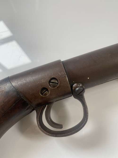 ANTIQUE RARE AIR RIFFLE AS SEEN ON PICTURES FOR DISPLAY !!!!