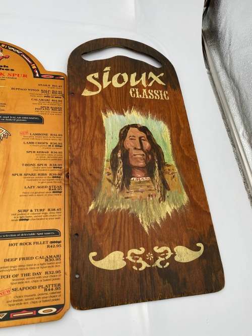 Wooden spur menus !!!
