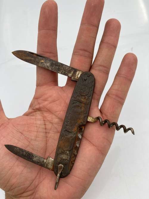 VINTAGE PAUL KRUGER POCKET KNIFE !!!