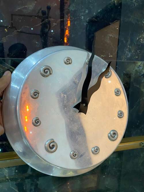 LARGE CARROL BOYES WALL CLOCK WORKING!!!