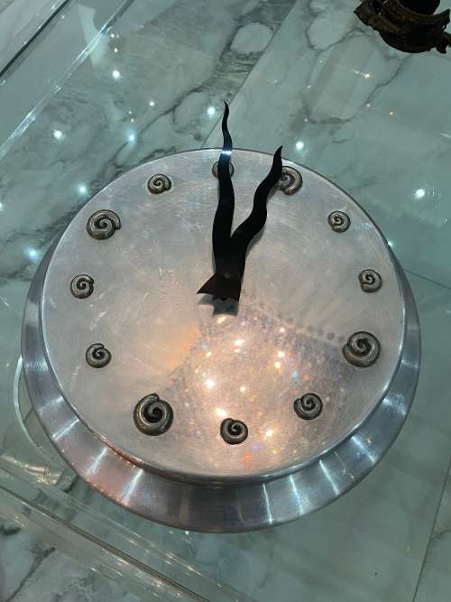 LARGE CARROL BOYES WALL CLOCK WORKING!!!