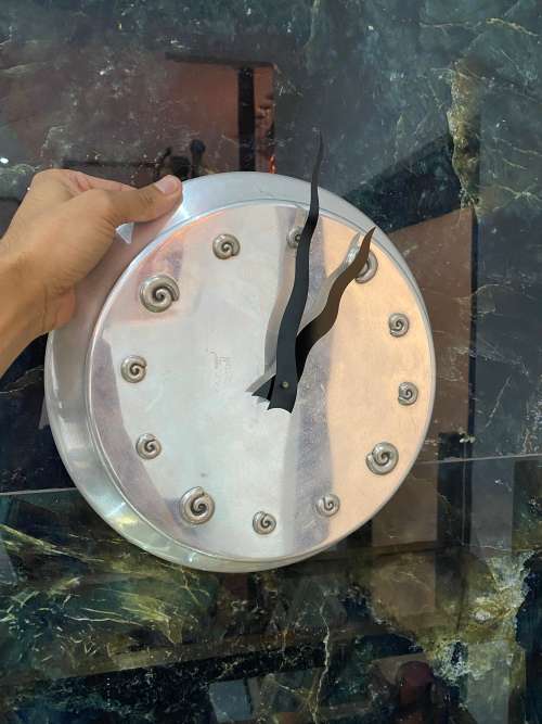 LARGE CARROL BOYES WALL CLOCK WORKING!!!