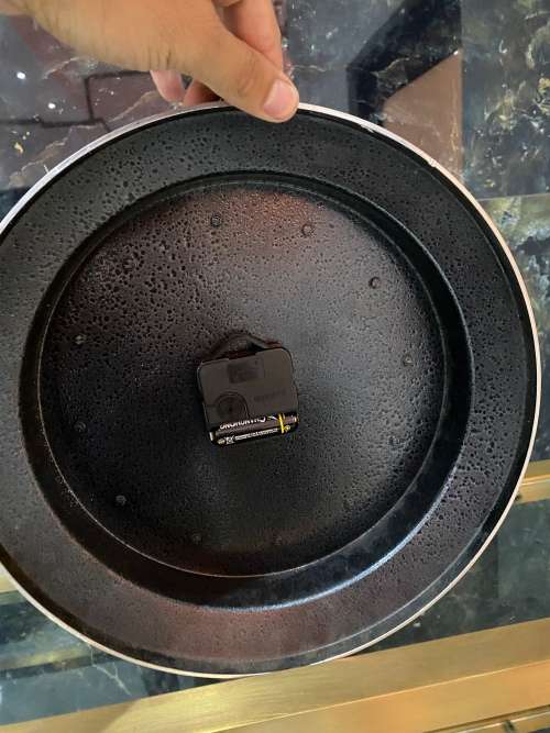 LARGE CARROL BOYES WALL CLOCK WORKING!!!