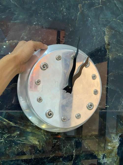 LARGE CARROL BOYES WALL CLOCK WORKING!!!